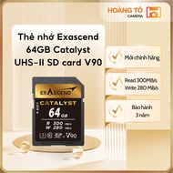Exascend 64GB Catalyst UHS-II SD card V90 memory card | Genuine new