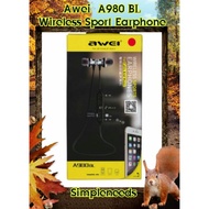 Awei A980 BL Wireless Sport Earphone (original)