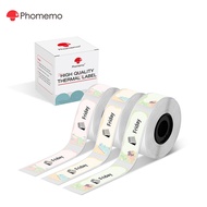 Phomemo 14x50mm Dinosaur Pattern Label Stickers For D30/D30S/D30D/Q30/Q30S/Q31/D32/A10 Printer(3 Rol