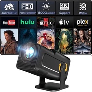 HY320 Projector 4K 390ANSI Native 1080P Wifi6 BT5.0 Android 11 portable Upgrated HY320 pro