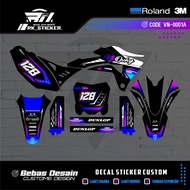 DECAL KLX GORDON STRIPING KLX GORDON FREE CUSTOME DESIGN A16