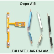 TOMBOL Oppo a15/a15s on off volume button set