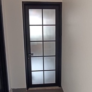 pintu aluminium & kusen kaca ice ornamen YKK Ap american