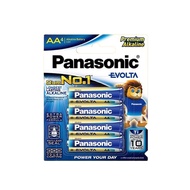 Panasonic Evolta Premium Alkaline Battery AA/ AAA/ 4 Pcs/ Battery/ Evolta/ Panasonic/ Bateri Evolta/
