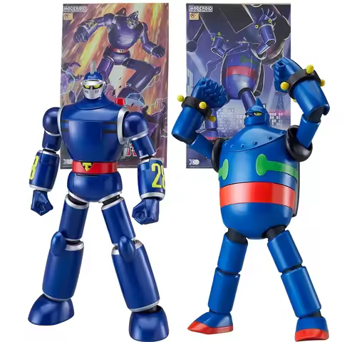 Good Smile MODEROID Tetsujin 28-go & Tetsujin 28 Action Figures Tetsujin 28-go Series Mecha Model Ki
