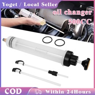500ml Car Oil Fluid Engine Oil Pump Filling Funnel Syringe / Fluid Extractor Pump / Manual Oil Fluid
