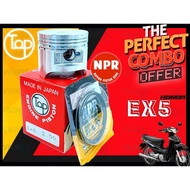 ORIGINAL!! EX5 GN5 JAPAN JEPUN TOP PISTON NPR RING SET 50MM STD - 53MM 2.00
