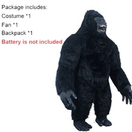 NEW Saygo Upgrade Inflatable King Kong Costume Mascot for Adult Halloween Furry animal Carnival Walk