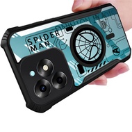 Phone Casing For Tecno Spark 20 10 7 Pro 20C 10C 9T 8C 8 8T 7P 7T 6 GO Air Case Clear Acrylic Spider