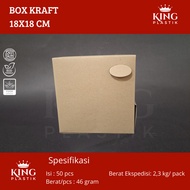 Kraft Box 18x18 | Rice Box | 18 x 18 Brown Food Packaging Box