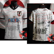 One Piece Gear 5 Luffy Soccer Jersey Anime Football Shirt Japan Style Streetwear Japanese Football J