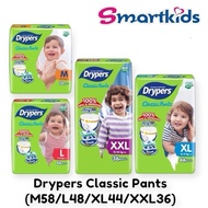 Drypers Classic Pants M58/L48/XL44/XXL36