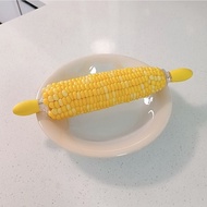 Stainless Steel Corn Skewer Handle Grilled Corn Fruit Skewer Salad BBQ