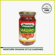 ─ ▨ ℡ ✙ Montano Spanish Style Sardines in Tomato Sauce with Olive Oil ( 228g )