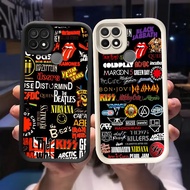 Q-89 Fashion Rock Black white Case for Xiaomi Redmi 10A 9C 12C 11A 10C