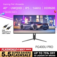 PRISM+ PG400U PRO 40 IPS 144Hz 1ms UWQHD 120% sRGB Adaptive-Sync Pro Gaming Monitor [3440 x 1440]