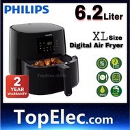 Philips 6.2L XL Digital Touch Screen Air Fryer with NutriU App HD9280 (HD9280/91) Successor Model fo