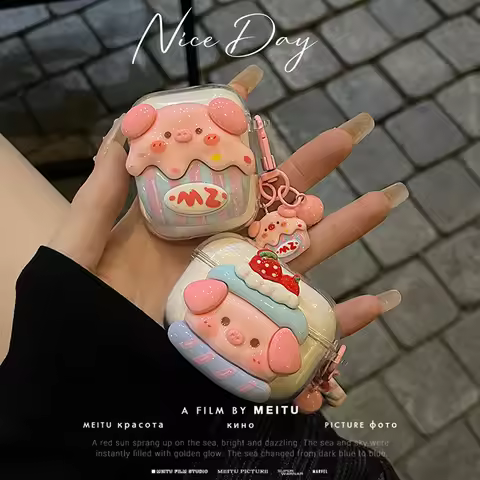 Pig For Huawei Freebuds SE2 SE3 Freebuds Pro4 pro3 pro2 Pro 5i 6i 4i 3i 4e 6 5 4 FreeClip Protective