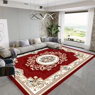 [in stock] Luxurious European-style carpet for living room, high-end light luxury sofa and coffee ta