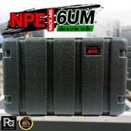 NPE ABS 6UM RACK แร็ค 6 U ลึก 12 นิ้ว Rack ABS 6U ลึก 12" แร็คเครื่องเสียง แร็คเก็บเครื่องเสียง AB