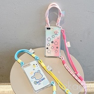 Pochacco Mirror Phone Case For Vivo Y300 Y78M Y77T Y72 Y50 Y39 Y36 Y33T Lanyard Cartoon Winnie Shock