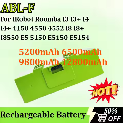 ABL-F Cleaner Battery for IRobot Roomba I3 I3+ I4 I4+ 4150 4550 4552 I8 I8+ I8550 E5 5150 E5150 E515