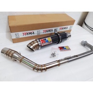 NLK Exhaust Carbon raider 150 carb / fi xrm125/xrm 110 125 Sniper 150/rs150 tmx 155/125 Daeng pipe /