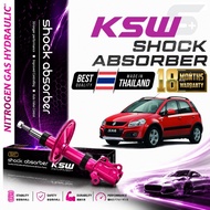 KSW S+ HEAVY DUTY SHOCK ABSORBER FOR SUZUKI SX4 1.6 RW416 GY EY 2006> FRONT & REAR SET