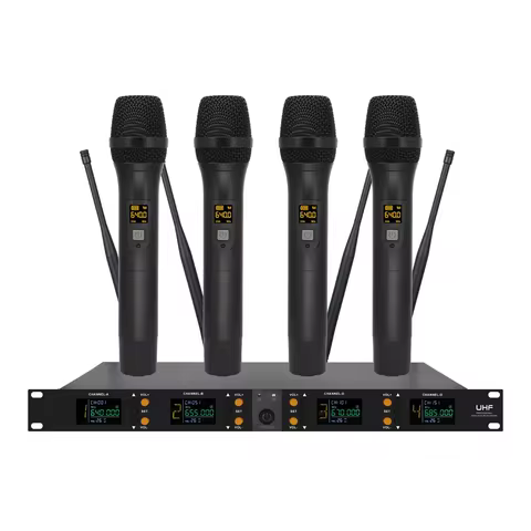 ERZHEN Professional UHF wireless microphone system handheld lavalier microphone home karaoke party s