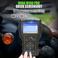 Alat Injeksi JDiag M100 Pro Motor Scanner Support OBD1 OBD2 Untuk Semua Motor