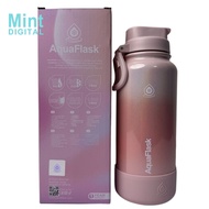 Aqua Flask Candy Floss Water Bottle 22oz 32oz 40oz - Straw Stainless Steel Thermos Cup Vacuum Insula