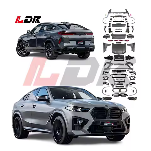 BR Modification Club T-Bodykit For X6 E71 2006-2013 Facelift To Latest G06 LCI X6M F96 Kit High Qual