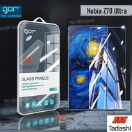 Gor Nubia Z70 Ultra/ Z70S Ultra, Z60 Ultra/ Z80 Ultra Transparent Tempered Glass with Limited Finger