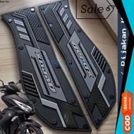 New Aerox 155 carpet, new aerox footrest, Premium rubber, Aerox 155 connected footrest