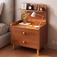 HY/JD Eco Ikea Solid Wood Bedside Cabinet Modern Minimalist Small Bedside Cabinet Feet Bedside Storage Cabinet Simple Be