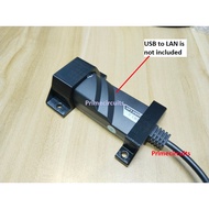Primecircuits Mounting bracket for USB to lan USB 3.0 to RJ45 Gigabit Ethernet Adapter RJ45 Connecto