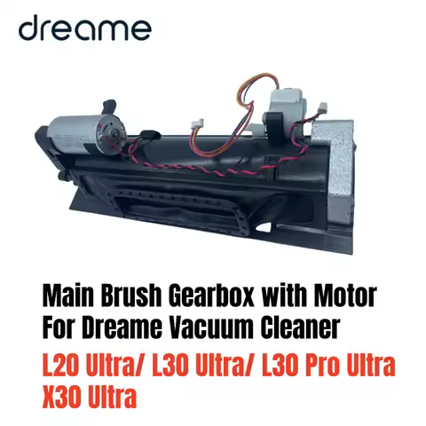 Original Main Brush Gearbox with Motor for Dreame X30 Ultra/ L20 Ultra/ L30 Ultra/ L30 Pro Ultra Vac