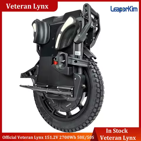 Newest LeaperKim Veteran Lynx 50S 151.2V 2700Wh 50S Battery 3200W Motor 2.75-14 Tire High Torque Lyn