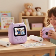 Kids Digital Camera with 1080P Video, Built-in Games & Music, Bonus Carry Bag  Kamera Digital Kanak-