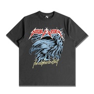 Double 7 Eagle Graphic Tee (Charcoal)
