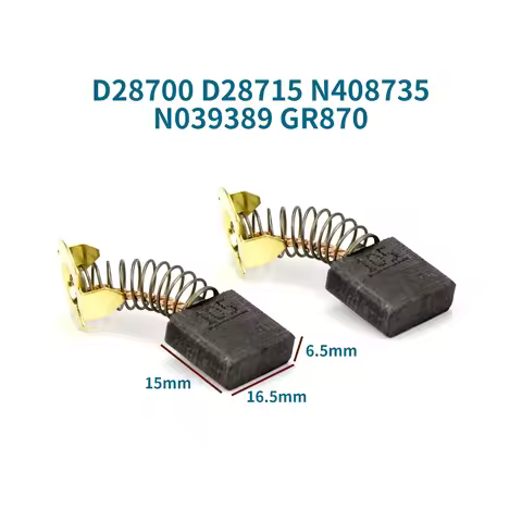 Carbon brush for Dewalt D28700 D28715 N408735 N039389 GR870 cutter motor, replacement accessory powe