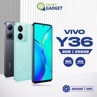 VIVO Y36 4G 5G 8/256 GB RAM 8 ROM 256 8GB 256GB Smartphone Android HP Handphone