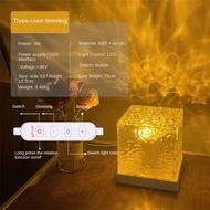 LW10 Dynamic Lighting 3 Colour Dimming Dynamic Water Ripple Night Light
