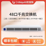 UBNT Ubox Unifi USW-Pro-48-PoE Three-layer Gigabit POE Switch802.3af/at/bt