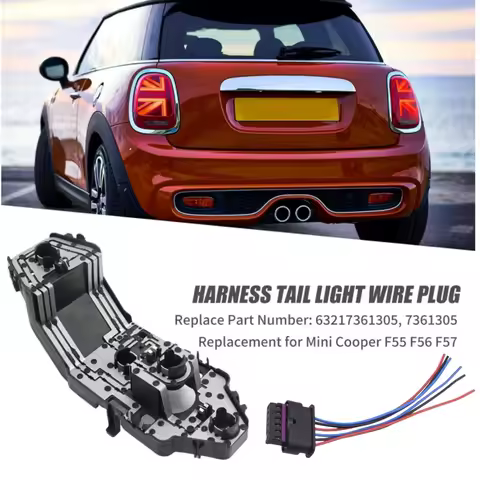 Tail Light Socket Rear Light Bulb Socket For Mini Cooper F55 F56 F57 R57 For BMW MINI Cooper Base 20