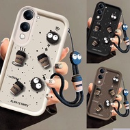 Casing vivo y04 case vivo y04s y29s 5g y29t 5g case coffee cup Anti-drop protective phone case