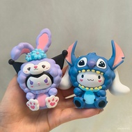 Hot SaLe MINISO Same Style Melody Clow M Cinnamoroll Babycinnamoroll Blind Box Sanrio Handmade Toy Desktop Decoration Gi