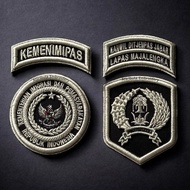 NEWEST BEIGE PDH ATTRIBUTES FOR POLSUSPAS MINISTRY OF LAW AND HUMAN RIGHTS IMMIGRATION WITH RAISED E