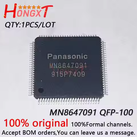 1PCS 100% NEW MN8647091 QFP-100.