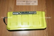 現貨Ryobi良明原裝36v40v電工具電池三槽充電器OP407VNM電壓110V